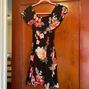 Soft off the shoulder dress